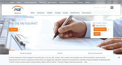 Desktop Screenshot of pge-obrot.pl