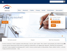Tablet Screenshot of pge-obrot.pl